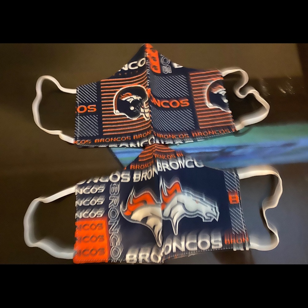 Theme Design Reversible Face Mask “Denver Broncos”